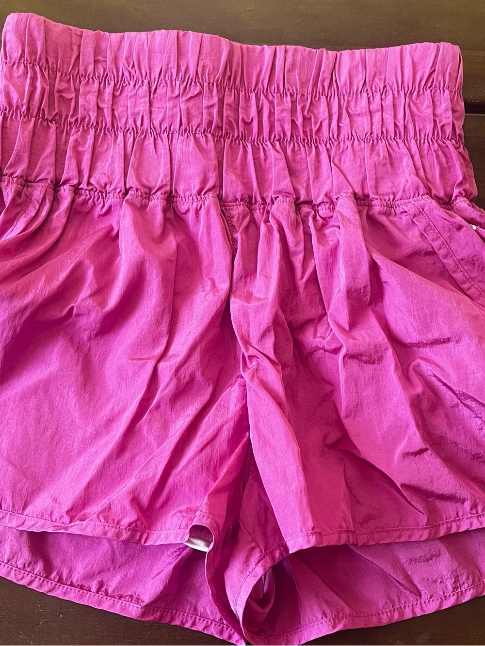 FP Movement by Free People Hot Pink High-Waist Elastic Shorts size medium